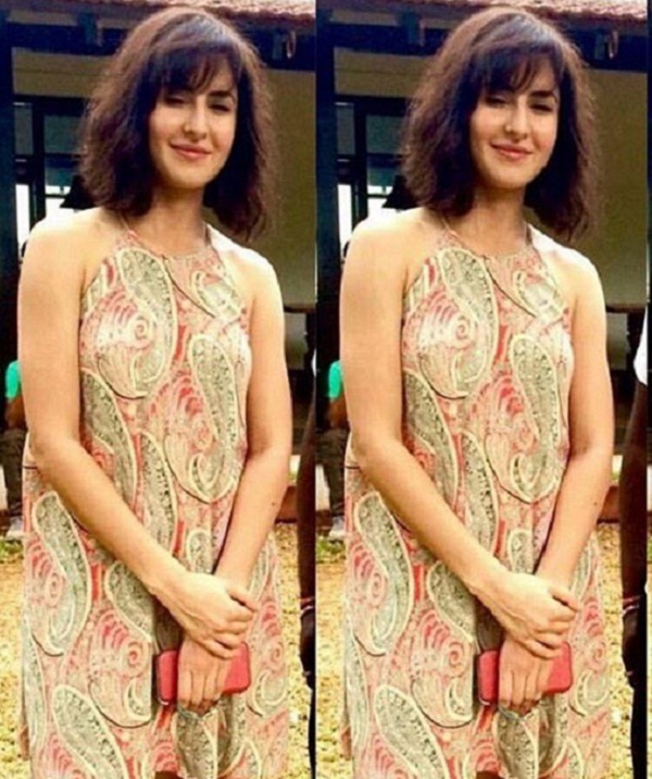 Katrina-hair-cut-first-look-baar-baar-dekho-movie-niharonline