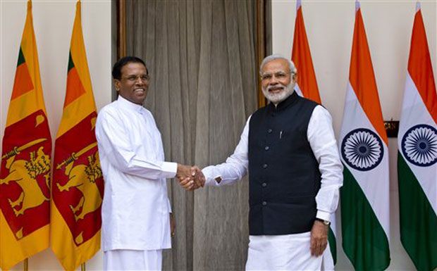 Sirisena-Modi-meeting_niharonline