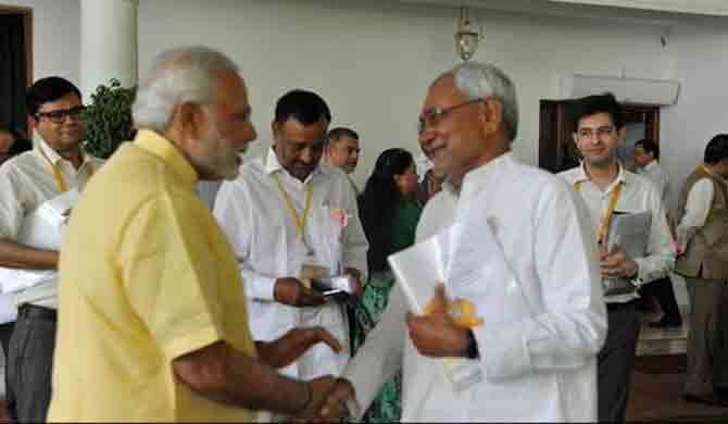 bihar_cm_nitish_kumar_meets_pm_modi_niharonline