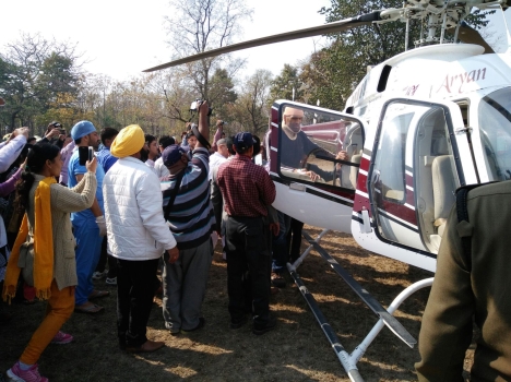 injured-khali-airlifted-to-dehradun-niharonline