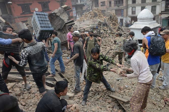 catastrophe in Gorkha