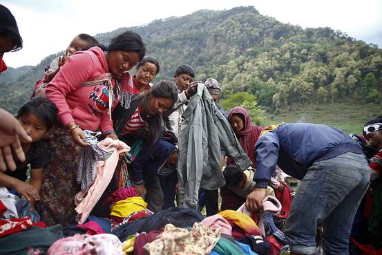 nepal_tells_india_to_not_send_old_clothes_as_relief_niharonline 