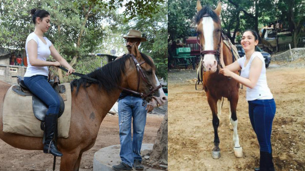 tamanna-bhatia-horse-riding-for-baahubali-2-niharonline